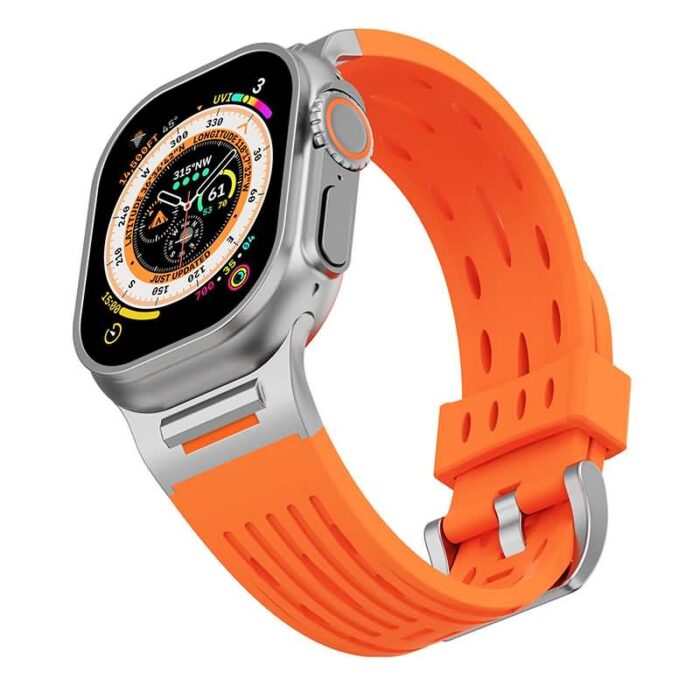アップルウォッチ バンド Apple watch バンドスポーツ 軽い 通気 バンド
