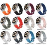 アップルウォッチ バンド Apple watch バンドスポーツ 軽い 通気 バンド