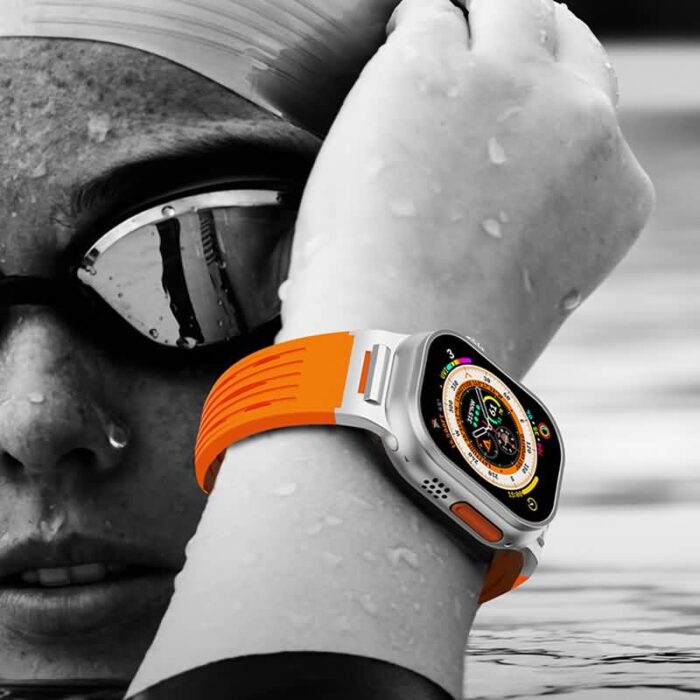 アップルウォッチ バンド Apple watch バンドスポーツ 軽い 通気 バンド