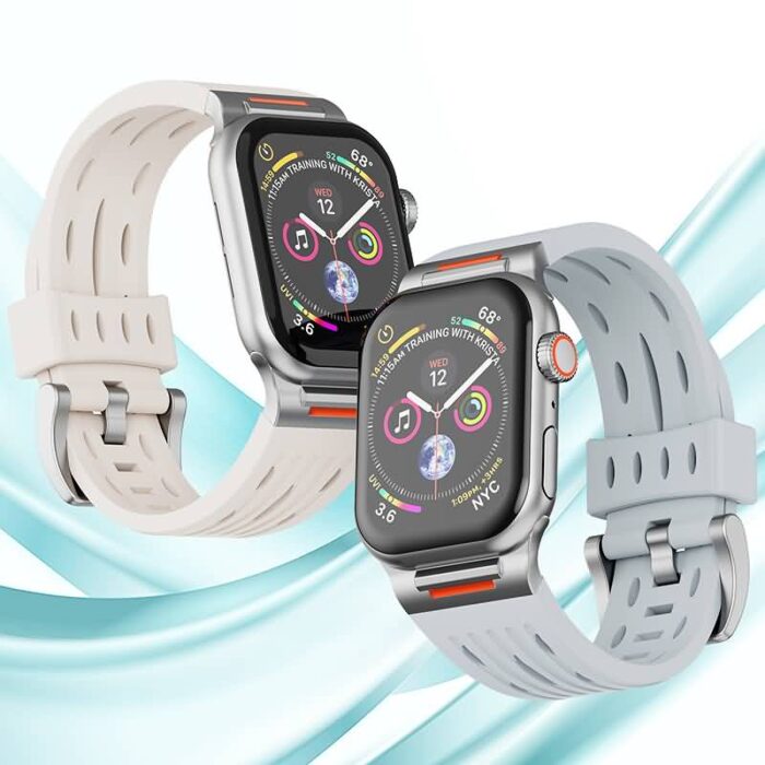 アップルウォッチ バンド Apple watch バンドスポーツ 軽い 通気 バンド