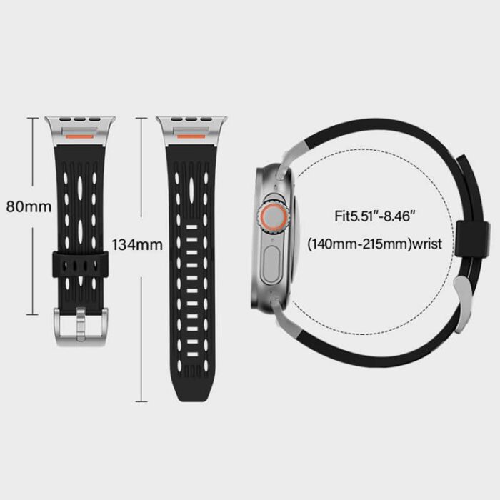 アップルウォッチ バンド Apple watch バンドスポーツ 軽い 通気 バンド