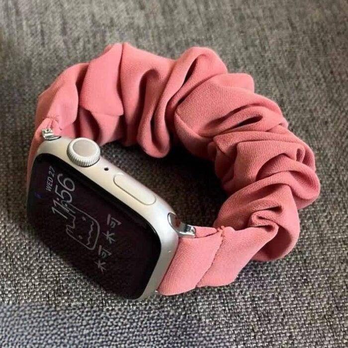 アップルウォッチバンド シュシュ レディース