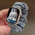 アップルウォッチバンド シュシュ レディース