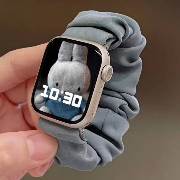 アップルウォッチバンド シュシュ レディース
