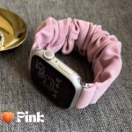 アップルウォッチバンド シュシュ レディース