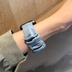 アップルウォッチバンド シュシュ レディース