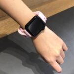 アップルウォッチバンド シュシュ レディース