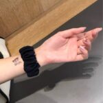 アップルウォッチバンド シュシュ レディース