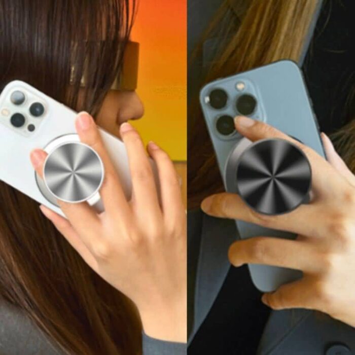 MagSafe対応 スマホグリップ スマホホルダー マグセーフ リングホルダー マグネット シール