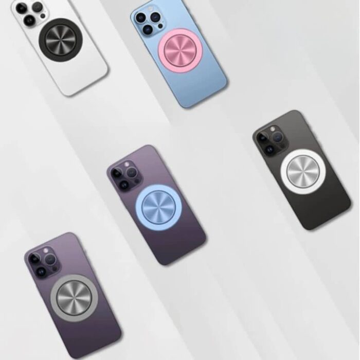 MagSafe対応 スマホグリップ スマホホルダー マグセーフ リングホルダー マグネット シール