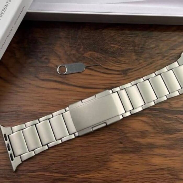 apple watch ベルト チタン 高級バンド チタニウムバンド apple watchバンド メンズ アップルウォッチ バンド