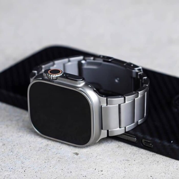 apple watch ベルト チタン 高級バンド チタニウムバンド apple watchバンド メンズ アップルウォッチ バンド