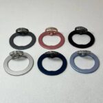 キラキラ MagSafe対応 リングホルダー アルミ合金 スマートフォン スタンドホルダー