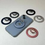 キラキラ MagSafe対応 リングホルダー アルミ合金 スマートフォン スタンドホルダー