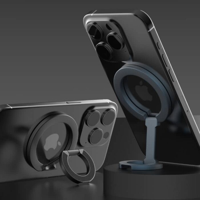 両面磁石 スマホ リング スマートフォン リングホルダー 両面マグネット 折りたたみ スマホリング