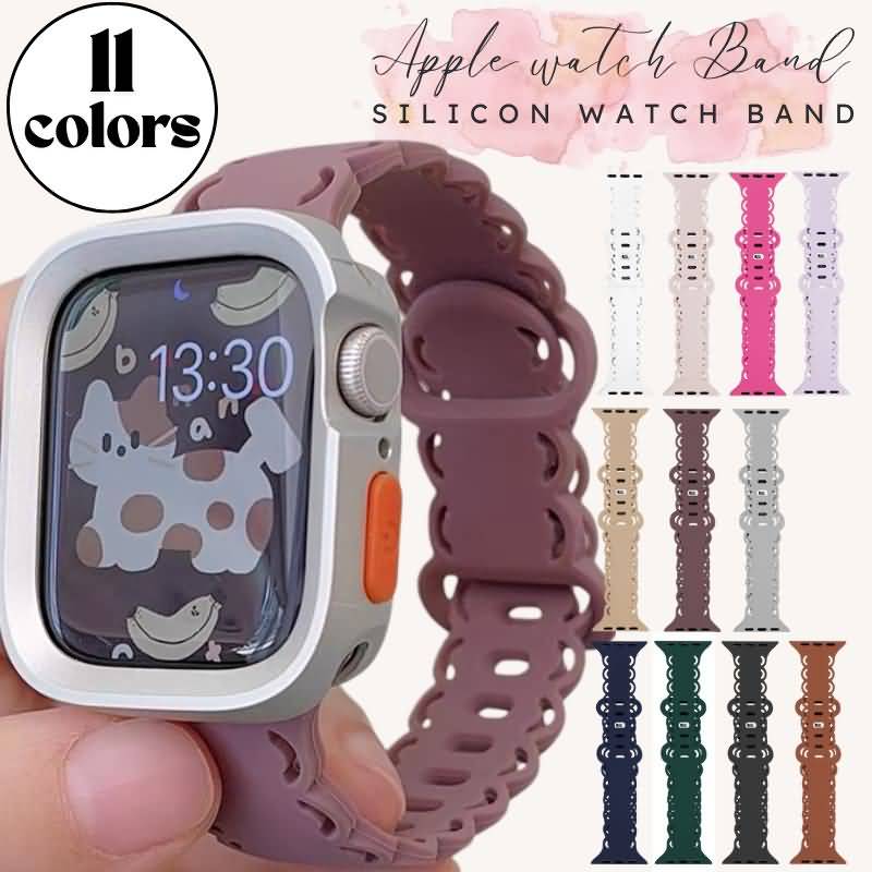 アップルウォッチ バンド ベルト apple watch 44mm 45mm 46mm 49mm ULTRA シリコン ベルト AppleWatchベルトシリコン スポーツバンド apple watch 44mm 45mm 46mm 49mm ULTRA シリコン ベルト AppleWatchベルトシリコン スポーツバンド apple watchバンド